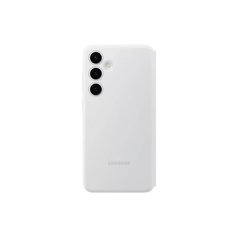 Atverčiamas dėklas Samsung Galaxy S24+ baltas 6,7 colio 1 kortelės kišenėlė