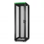 APC Easy Rack, 42U, juodas, su stogu, ratukais, kojelėmis, 4 laikikliais ir dugnu, be šoninių plokščių, 1991H x 600W x 1000D mm