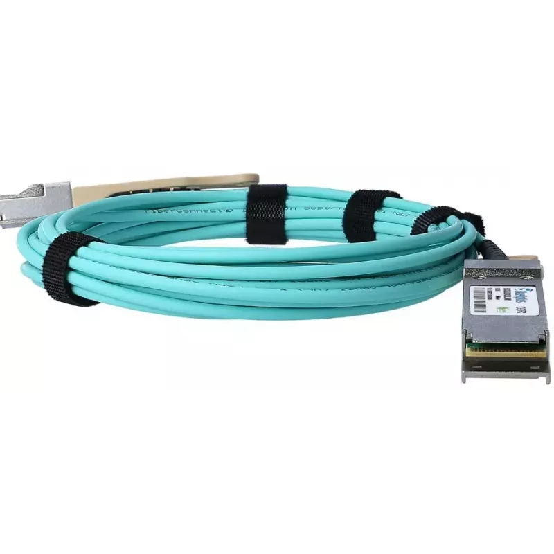 BlueOptics ET7402-AOC-50M-BO InfiniBand šviesolaidinis kabelis 50 m QSFP28 kištukas/kištukas
