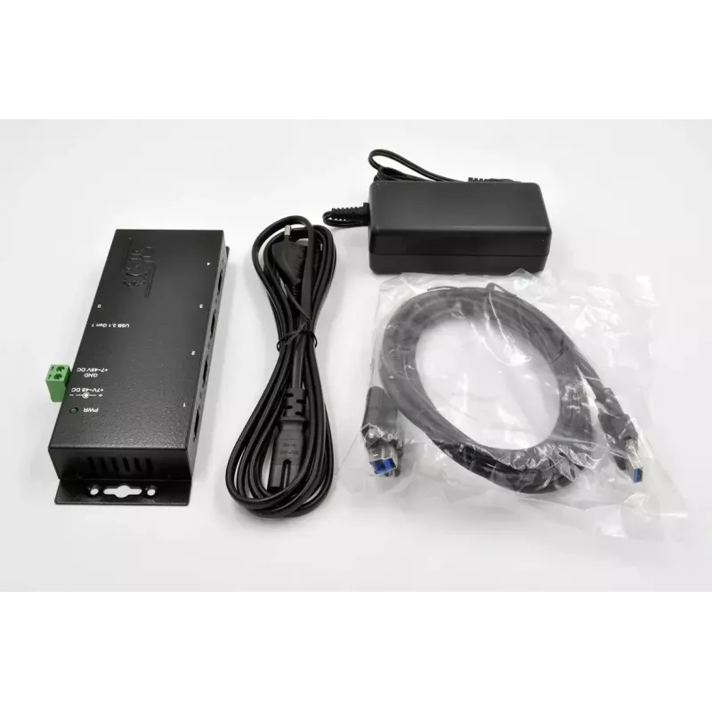 EXSYS EX-1183HMVS-2 USB Hub 3.2 Gen 1 Type-B 5000 Mbit/s Juoda