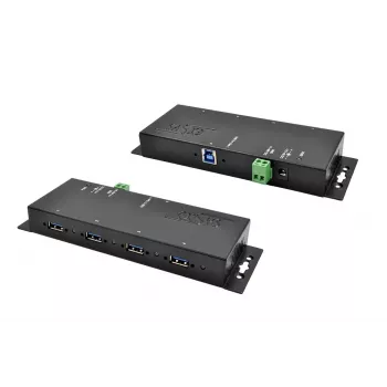 EXSYS EX-1183HMVS-2 USB Hub 3.2 Gen 1 Type-B 5000 Mbit/s Juoda
