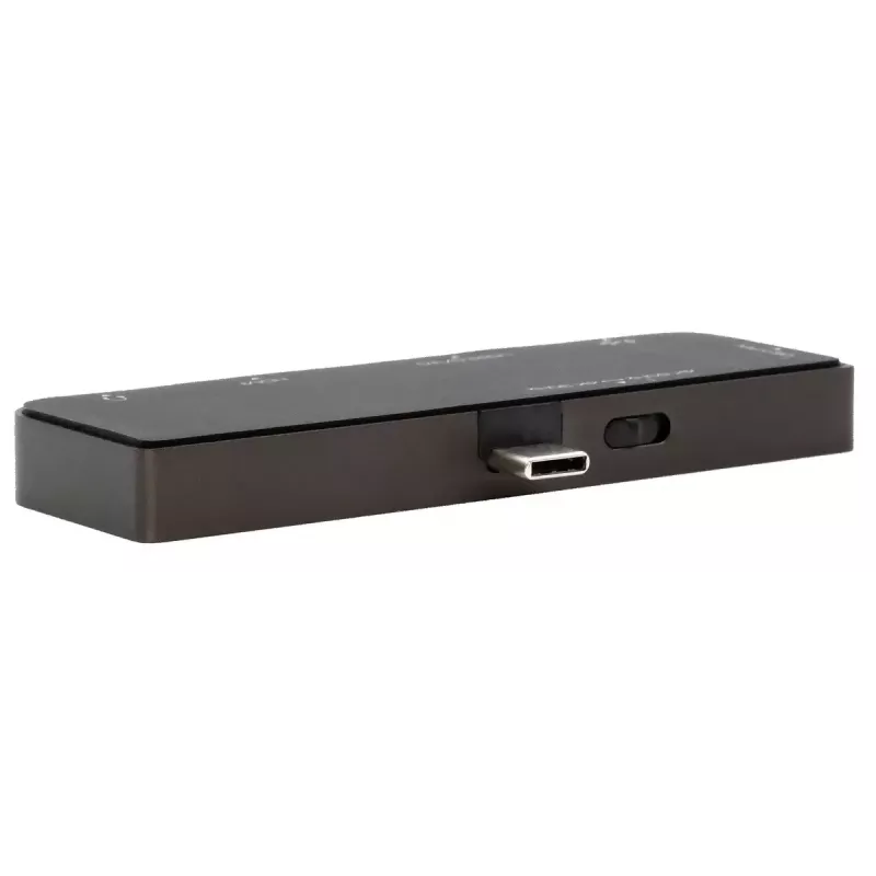 Laptop Dock EXSYS EX-1222HM USB 3.2 Gen 1 Type-C Anthracite