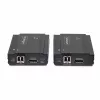 StarTech.com DisplayPort KVM ilgintuvas per šviesolaidį, 4K 60Hz, konsolės ilgintuvo rinkinys, iki 984 pėdų/300 m (daugiamodis) su iš anksto įmontuotais SFP+ moduliais, 3x USB HID
