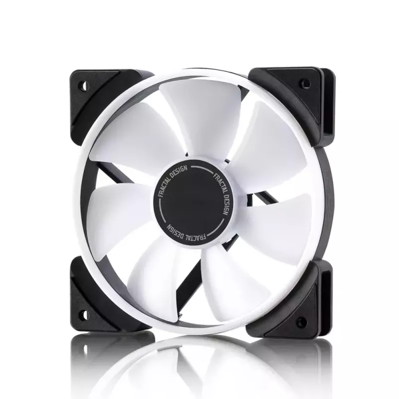 Ventiliatorius Fractal Design Prisma AL-12 12 cm juoda balta