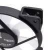 Ventiliatorius Fractal Design Prisma AL-12 12 cm juoda balta