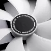 Ventiliatorius Fractal Design Prisma AL-12 12 cm juoda balta
