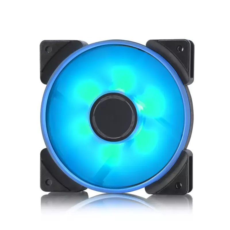 Ventiliatorius Fractal Design Prisma AL-12 12 cm juoda balta