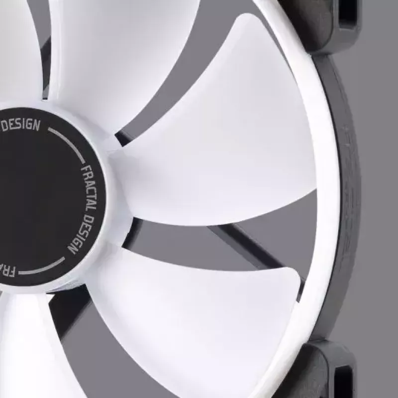 Ventiliatorius Fractal Design Prisma AL-12 12 cm juoda balta