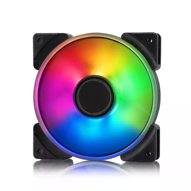 Ventiliatorius Fractal Design Prisma AL-12 12 cm juoda balta