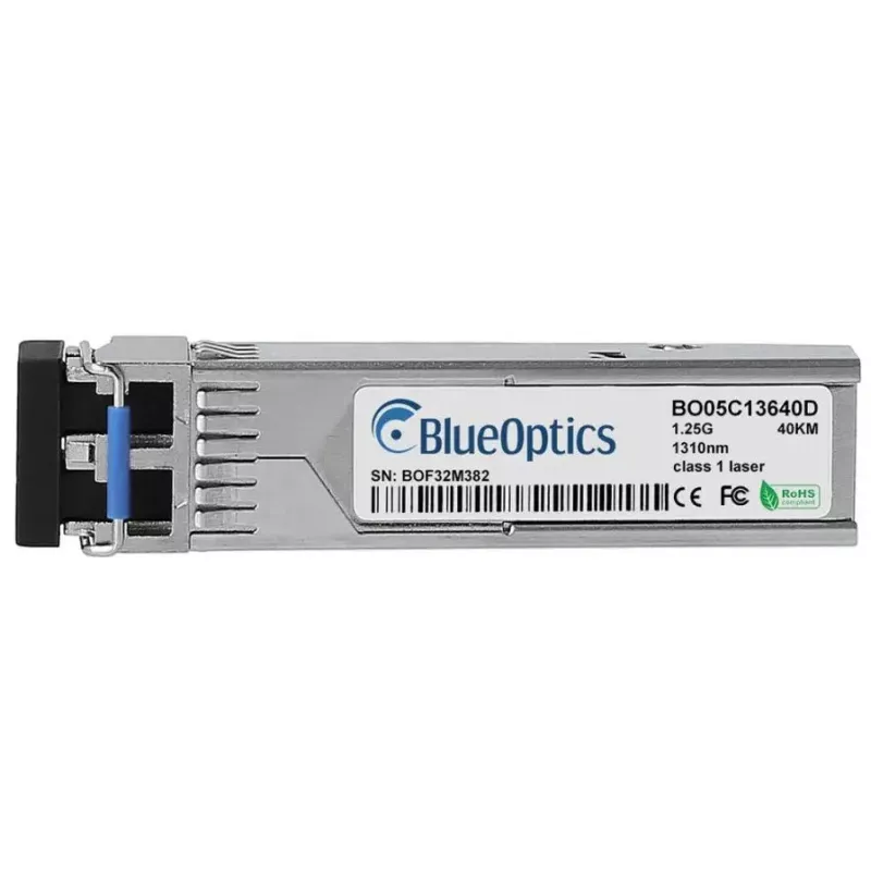 SFP siųstuvo-imtuvo modulis BlueOptics FL-SFP-LX40-BO 1310 nm LC Sidabrinis