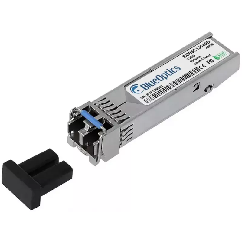 SFP siųstuvo-imtuvo modulis BlueOptics FL-SFP-LX40-BO 1310 nm LC Sidabrinis