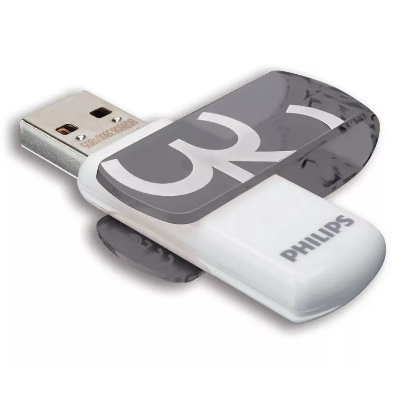 Philips USB atmintinė FM32FD05B/00, 32 GB, USB Type-A, 2.0, 18 MB/s, dangtelis, oranžinė, balta