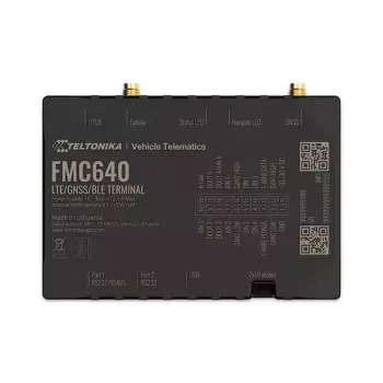 GPS seklys Teltonika FMC640 automobiliui juoda