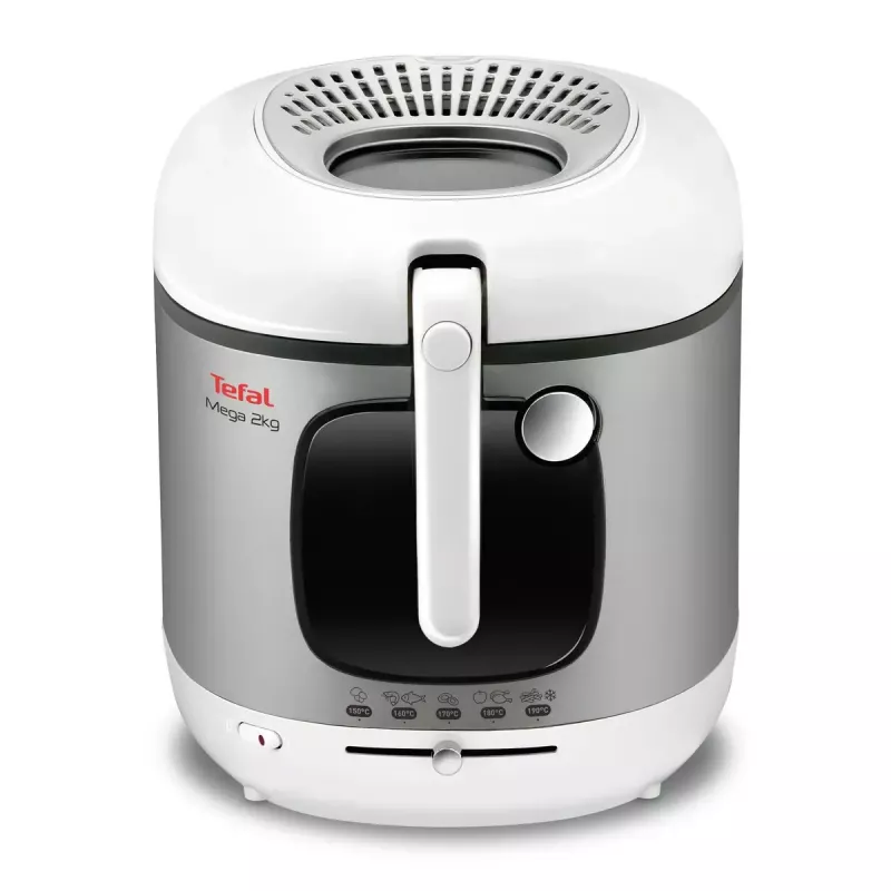 Tefal FR4800 Vienvietis atskiras 2100 W gruzdintuvas Nerūdijantis plienas, balta