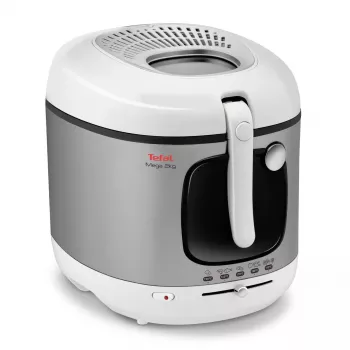 Tefal FR4800 Vienvietis atskiras 2100 W gruzdintuvas Nerūdijantis plienas, balta