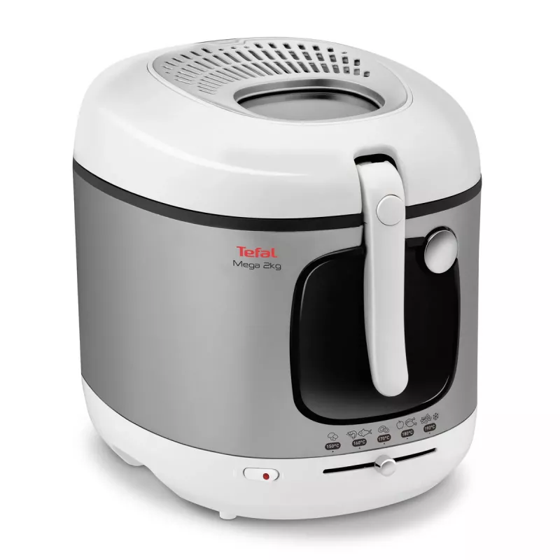Tefal FR4800 Vienvietis atskiras 2100 W gruzdintuvas Nerūdijantis plienas, balta