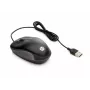 HP USB Travel pelė, abiem rankoms tinkama, optinė, USB Type-A, 1000 DPI, juoda
