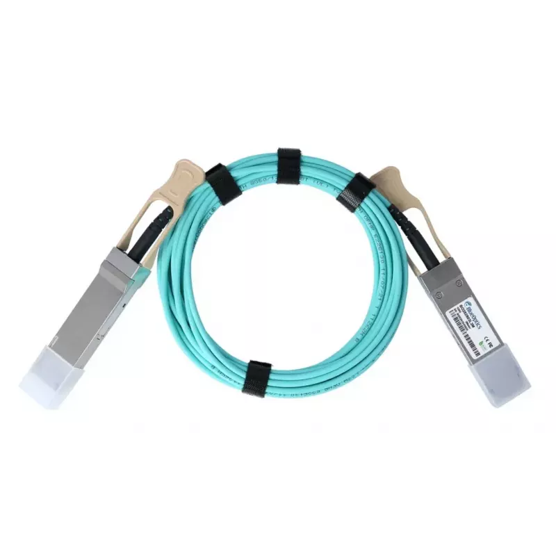 Tinklo kabelis BlueOptics G7QL6ZC-BO QSFP28 AOC 3 m Aqua