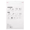 eSTUFF GLBB24519325 privatumo filtras ekranui 61 cm (24 col.) Monitoriaus berėmis privatumo filtras