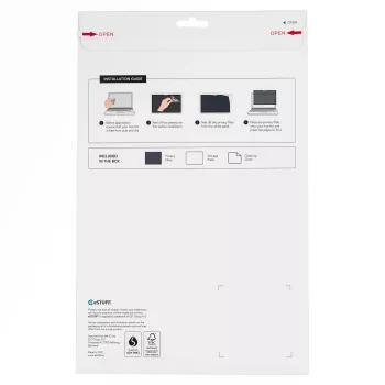 eSTUFF GLBW13283209 ekrano privatumo filtras 33 cm (13 colių) nešiojamam kompiuteriui berėmis ekrano privatumo filtras
