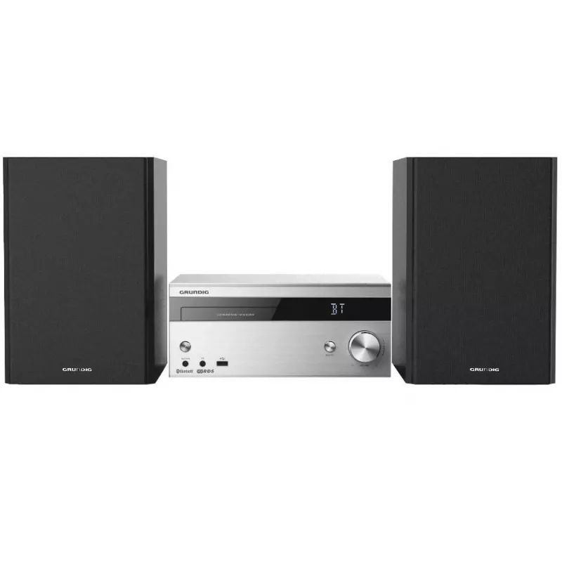 Grundig CMS 4000 BT DAB+ Namų garso mikrosistema 100 W Juoda, Sidabrinė