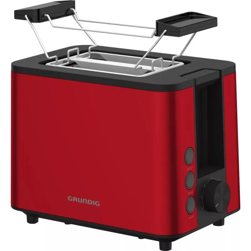 Grundig TA 8340 2 vnt. 950 W Juoda, Raudona