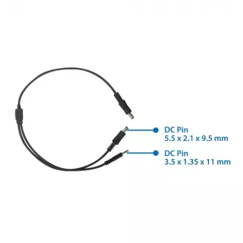 Tinklo skirstytuvas Edimax GP-101ST Power over Ethernet PoE juodas
