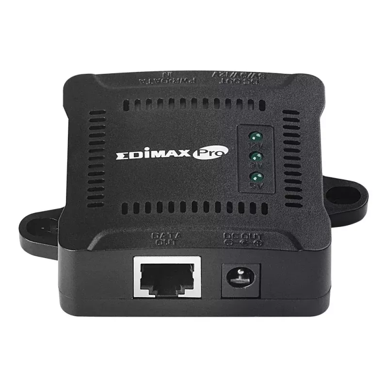 Tinklo skirstytuvas Edimax GP-101ST Power over Ethernet PoE juodas