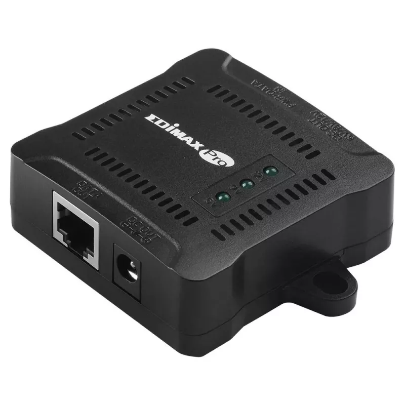 Tinklo skirstytuvas Edimax GP-101ST Power over Ethernet PoE juodas