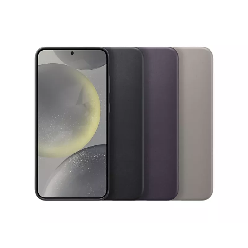 Vegan Leather dėklas Samsung Galaxy S24+ Taupe Monochromatic