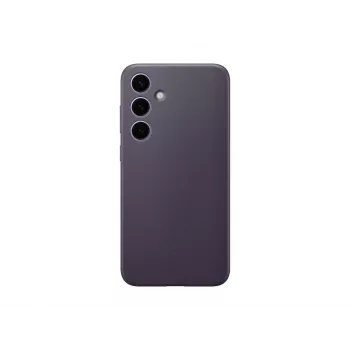 Samsung Galaxy S24 Plus violetinis veganiškos odos dėklas