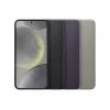 Samsung Galaxy S24 Plus violetinis veganiškos odos dėklas
