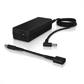 HP 90W išmanusis kintamosios srovės adapteris, juodas, nešiojamojo kompiuterio maitinimo šaltinis, 100–240 V