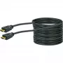 HDMI laidas Schwaiger HDM150 013 15m A tipo juodas auksinis