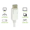 Techly IADAP DP-HDMIFP vaizdo kabelio adapteris 0,2 m DisplayPort HDMI balta