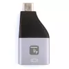 Techly IADAP USBC-DP4K USB grafikos adapteris 3840 x 2160 pikselių Juoda, Sidabrinė