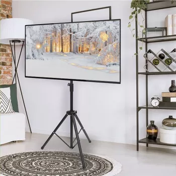 Techly ICA-TR17T iškabų ekrano laikiklis 177,8 cm (70 col.) juodas