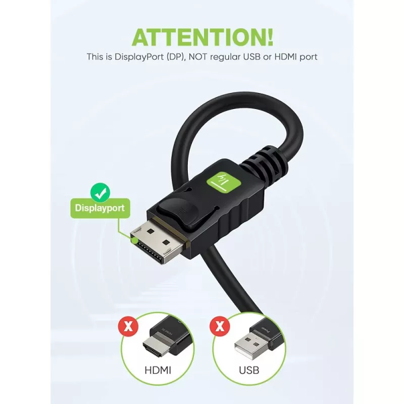 Techly Monitor DisplayPort į VGA kabelis 3 m ICOC DSP-V-030