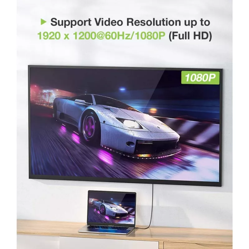 Techly Monitor DisplayPort į VGA kabelis 3 m ICOC DSP-V-030