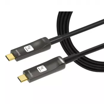 Techly ICOC-U3C-HY-015 USB laidas 15 m USB C juodas