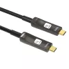 Techly ICOC-U3C-HY-030 USB kabelis 30 m USB C juoda