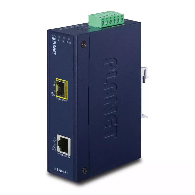 Tinklo medijos keitiklis PLANET IFT-805AT