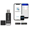 iStorage datAshur BT 64 GB | Užšifruota saugi USB atmintinė | Atrakinimas per išmanųjį telefoną naudojant Bluetooth | FIPS 140-2 3 lygio sertifikuota | Parengta nuotoliniam valdymui