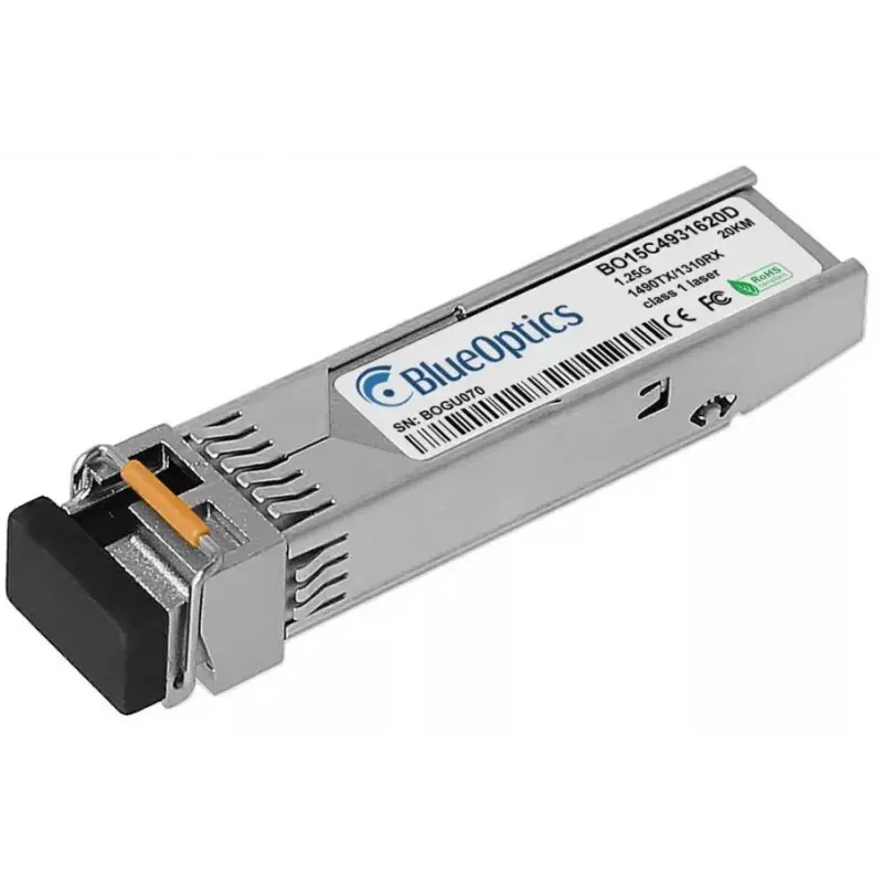 Skaidulinio optinio siųstuvo-imtuvo modulis BlueOptics J9142-61101-BO SFP LC Aliuminis 20 g