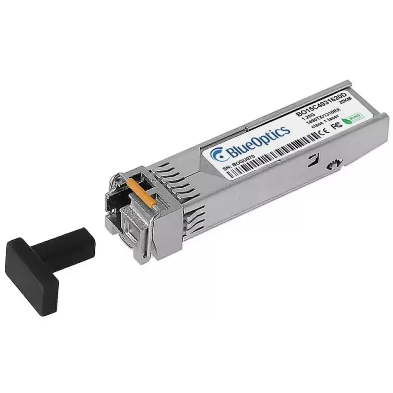Skaidulinio optinio siųstuvo-imtuvo modulis BlueOptics J9142-61101-BO SFP LC Aliuminis 20 g