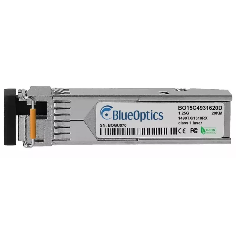 Skaidulinio optinio siųstuvo-imtuvo modulis BlueOptics J9142-61101-BO SFP LC Aliuminis 20 g