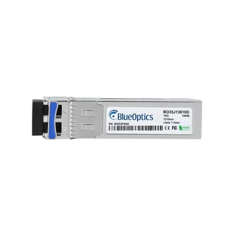 SFP+ šviesolaidinis siųstuvas-imtuvas BlueOptics J9151D-BO 10 Gbit/s 850 nm, sidabrinis