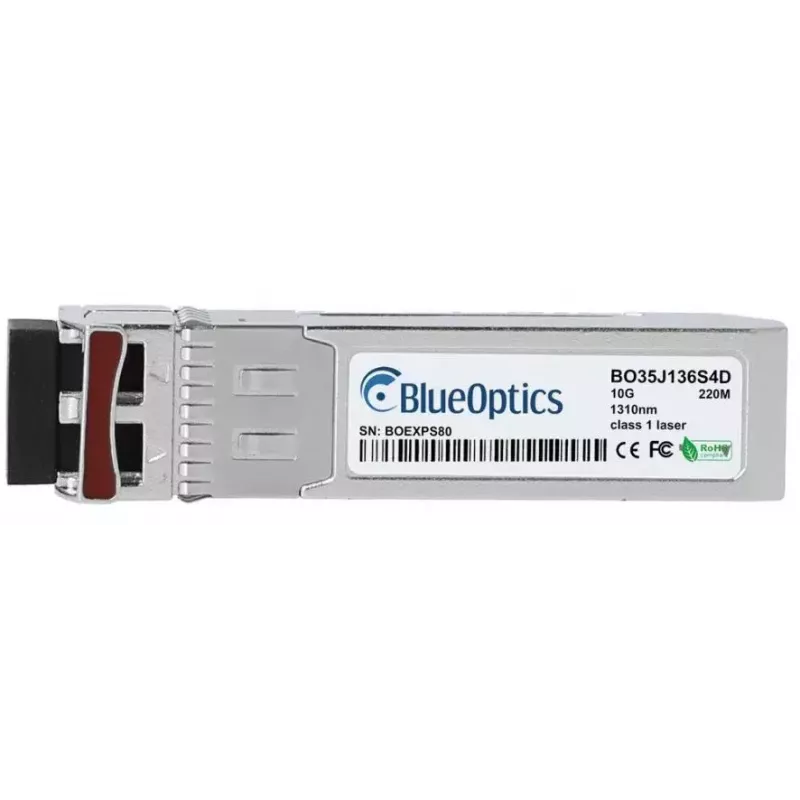“BlueOptics J9152D” tinklo siųstuvo-imtuvo modulis, šviesolaidinis, 10 000 Mbit/s, SFP+, 1310 nm