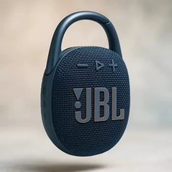 Nešiojamas garsiakalbis JBL Clip 5 mėlynas
