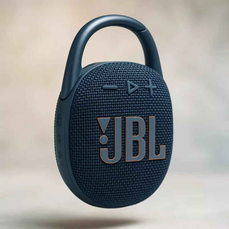 Nešiojamas garsiakalbis JBL Clip 5 mėlynas